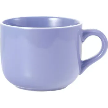 Hrnek Breakfast s bílou linkou 20 Oz - fialová