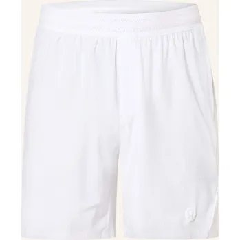 Pánské kraťasy Lululemon Pánské Tenisové Šortky Striped Mesh 7in, bílá, 54