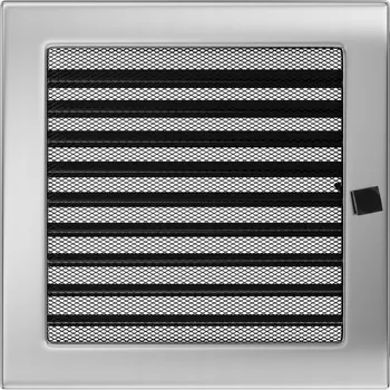 Větrací mřížka Potažená výstupní mřížka Šedé Kratki