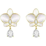 JAY Náušnice s květy Frézie - stříbrné zapínání JAY-9081-ZS56112 Zlatá
