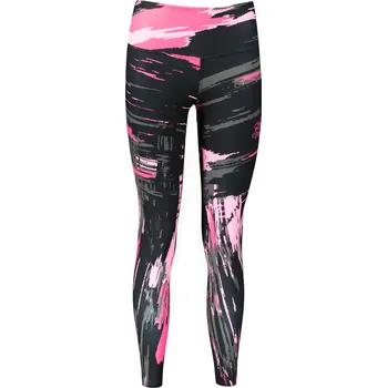 Dámské dlouhé legíny premium ALTISPORT VOJ/ALW010LEG01 ČERNÁ/SVĚTLE RŮŽOVÁ XXXL