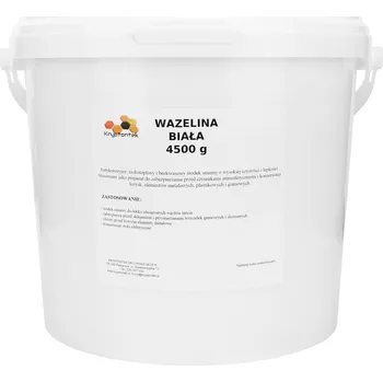 Technická bílá vazelína 4,5 kg, bezkyselá mazivo