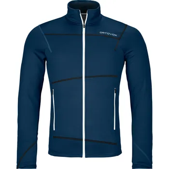 Pánská mikina Ortovox Fleece Light Jacket Men's Barva: Deep Ocean, Velikost: M