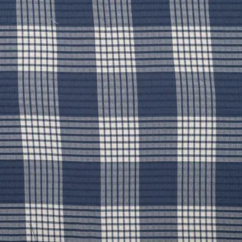 Strima Fancy 2 Tone Check Jiska - Denim White