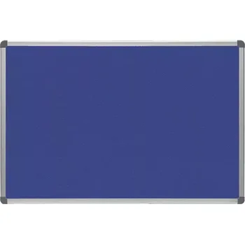 Textilní tabule / nástěnka Rocada 6602, hliníkový rám, 90x60 cm, modrá