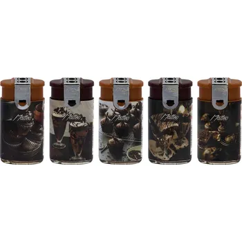 32497 Zapalovač MATTEO SY930 Chocolate