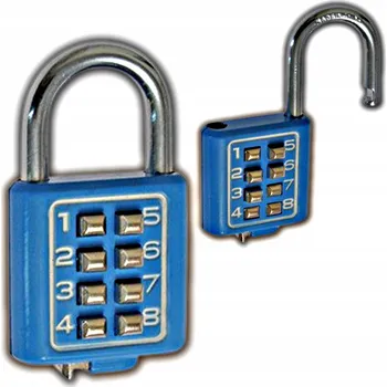 Visací zámek Visací zámek s číselným kódem alma_