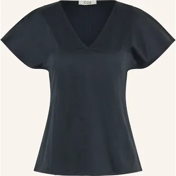 Dámské tričko Cos Dámské Tričko S Volánky, tmavě modrá, 32