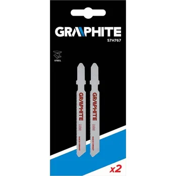 Pilový plátek Sada pilových listů pro přímočaré pily, 2ks 21TPI GRAPHITE (57H767)