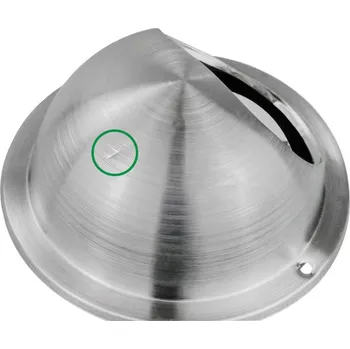 Větrací mřížka Nerezová větrací mřížka se sítem 50mm