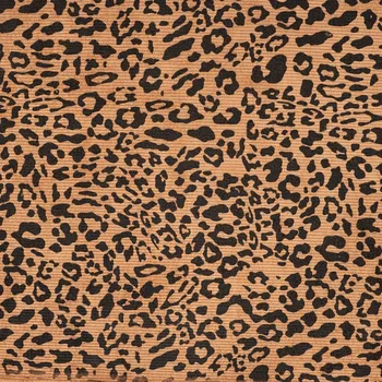 Strima Washed Corduroy Printed - Leopard, Stone