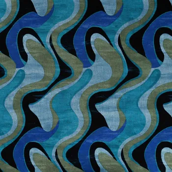 Strima Punta Soft Print - Waves, Petrol