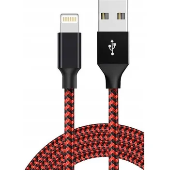 Datový kabel Kabel Aioneus USB - Apple Lightning 1 m oranžový