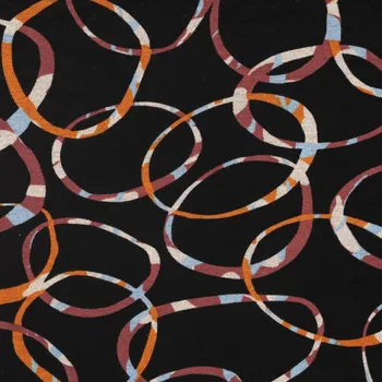 Strima Punta Soft Print - Circles, Cognac