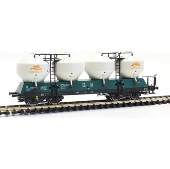 Modelová železnice TT - vůz na sypké hmoty Uacs (Raj) Vitošov 015-2 / Igra model 96400004