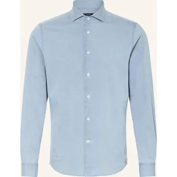 Pánská košile Reiss Pánská Košile Draper Regular Fit, tmavě modrá, 40