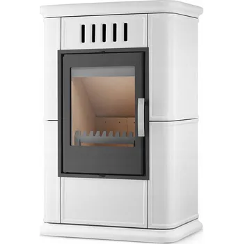 Krbová kamna Kamna kachlový krb kozí kamna krbová vložka OLBIA Ivory 7,5 kW CDP