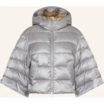 Peserico Dámská Péřová Bunda S 3/4 Rukávem, šedá, 40