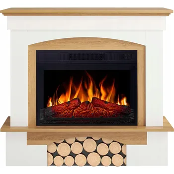 Elektrický krb ArtiFlame volně stojící bílý 1800 W s funkcí topení