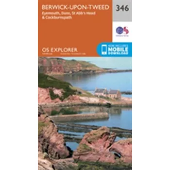 Encyklopedie Berwick-Upon-Tweed - Ordnance Survey [EN] (2015, Skládaná mapa, Ordnance Survey)