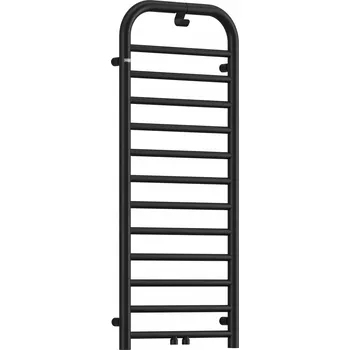 Radiátor Koupelnový radiátor vodní Deante 458 W 500 x 1210 mm černý