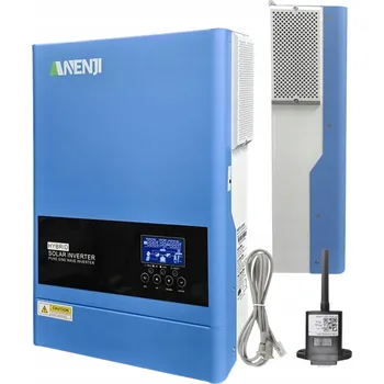 Měnič napětí Hybridní Solární Měnič Anenji 6.2KW 6200W Wifi 48V Čistá Sinusoida
