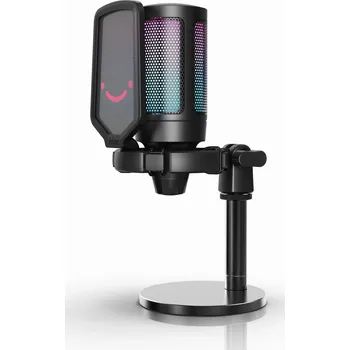 Mikrofon Studiový kondenzátorový mikrofon Fifine A6 AMPLIGAME USB RGB Plug & Play herní