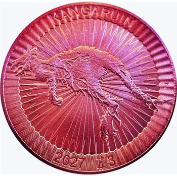 Sběratelství Měděná medaile 1 oz Klokan Zombucks World Series