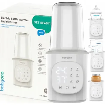 Ohřívač a sterilizátor Ohřívač lahví Babyono se sterilizátorem 1599