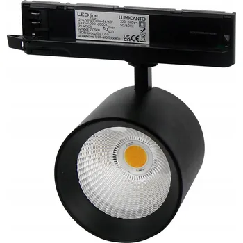 Bodové svítidlo Lištové svítidlo 12-42W CCT 36/60° LED LINE LUMICANTO černé