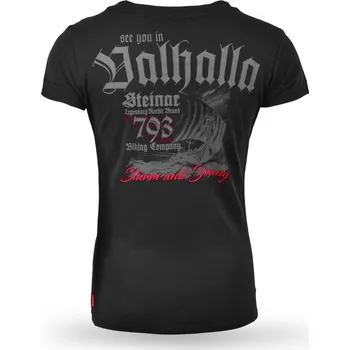 Dámské tričko Thor Steinar - dámské triko VALHALLA schwarz Barva: Černá, Vel: S