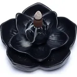 Stojan na tekoucí dým - lotos Na vonné kužely se spodním kouřem, keramika