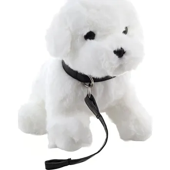 plyšák Plyšový pes maltézák 22 cm - plyšové hračky