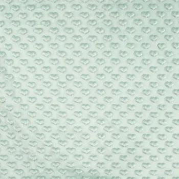 Strima Minky Heart - Dark Dusty Mint