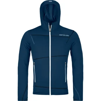 Pánská mikina Ortovox Fleece Light Hoody Men's Barva: Deep Ocean, Velikost: M