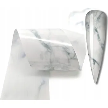 Fólie na nehty 10cm x 4cm - Mramor