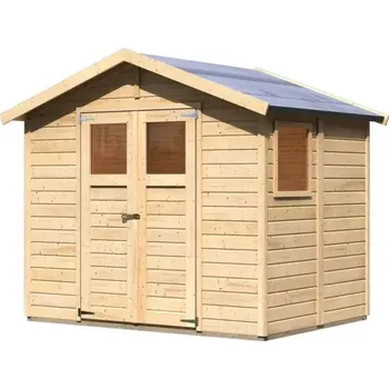 Zahradní domek LG1702 Dřevěný domek KARIBU DALIN 1 (45281) natur