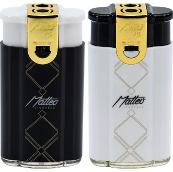 32396 Zapalovač MATTEO SY930 Gold Dots