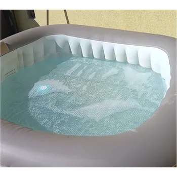 Ohřev bazénu Solární plachta 130 x 130 cm cm průhledná Cornisun