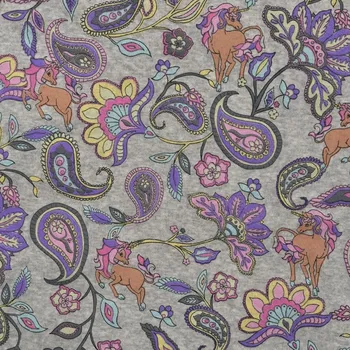 Strima Happy Fleece Print - Paisley, White