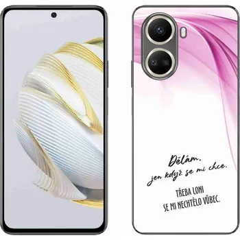 Pouzdro na mobilní telefon Gelový kryt mmCase na Huawei Nova 10 SE - vtipný text 12 bílé pozadí