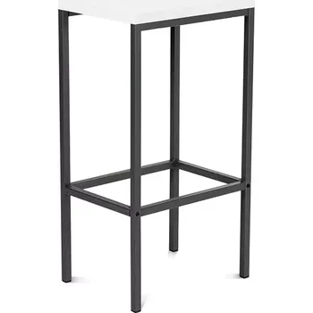 Barová židle Barová židle Rocada 959SY04, s melaminovým sedákem, antracit/bílá