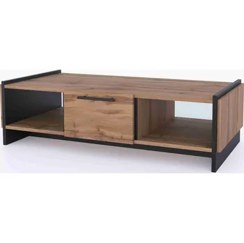 Konferenční stolek AMINO konferenční stolek 1s dub wotan/černá