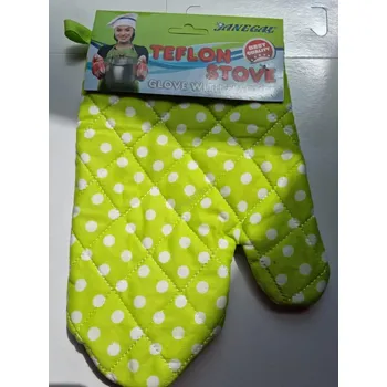 Kuchyňská chňapka teflonová + bavlněná s magnetem a poutkem (motiv 12) 1 ks