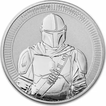 Niue Island Stříbrná mince 1 oz Star Wars Mandalorian 2021