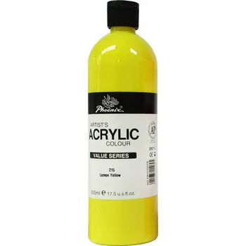 Vodová barva Akrylové barvy Phoenix 1 ks x 500 ml