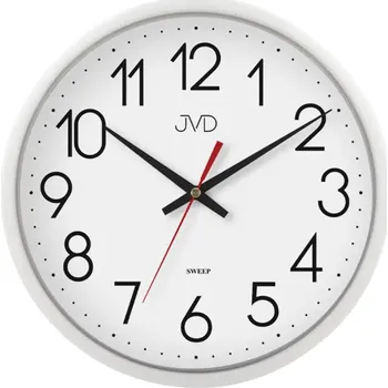 Hodiny Plastové hodiny JVD HP614.1 bílé
