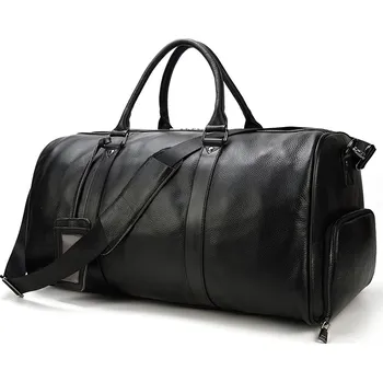 Amparo Miranda® Kožená cestovní taška AM423 černá