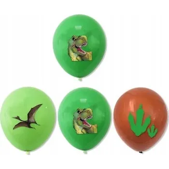 Vrták Sada balónků Svět dinosaurů Jurský park 18 ks Happy Birthday