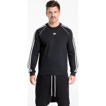 Pánská mikina Mikina adidas Piping Crewneck Black/ White M